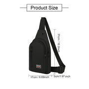 Modische einfache wasserdichte Brusttasche für Herren