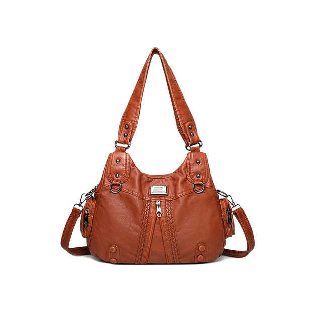 Damen Umhängetasche aus weichem Leder