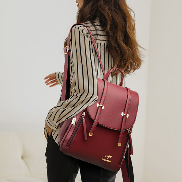 Eleganter Damenrucksack mit großer Kapazität