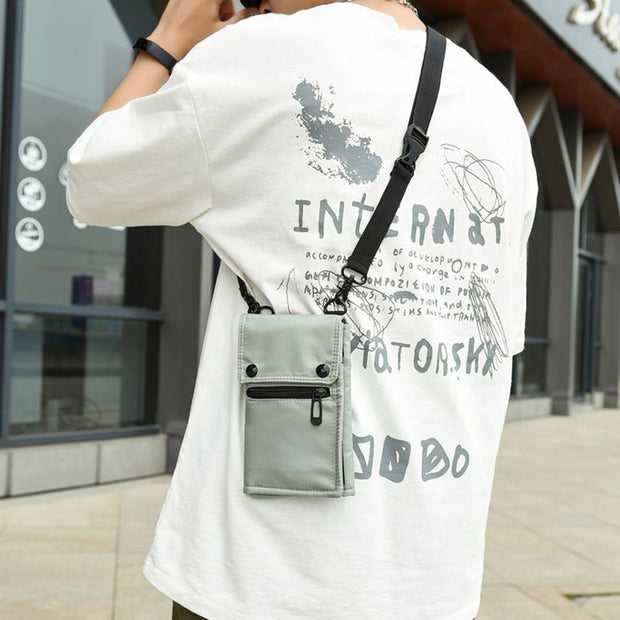 Multifunctional Men's Messenger Wallet