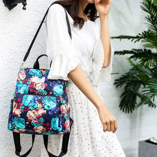 Fashionable U-Shaped Opening Design Multifunctional Backpack