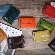 New RFID Anti-Theft Leather Ladies Coin Purse