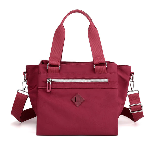 Multifunctional Multi-Pocket Large-Capacity Nylon Crossbody Bag