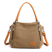 2021 Fashion Large Capacity Multifunctional Women Canvas Handbag