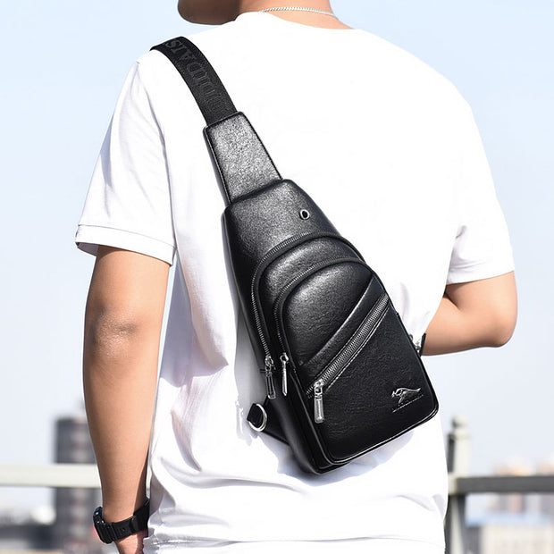 Leichte Herren-Brusttasche mit großer Kapazität