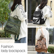 Beliebter multifunktionaler Rucksack mit Zeitungsmuster