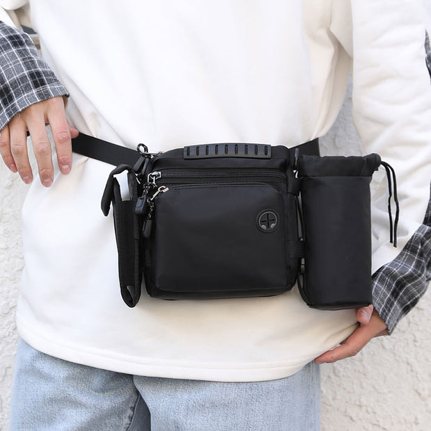 Three-Piece Multifunctional Detachable Men's Messenger Bag
