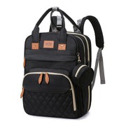New Multifunction Nappy Bag with Portable Crib & Changing station 3 in 1