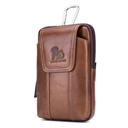 Echtes Leder Multifunktionale Handytasche Herren Gürteltasche