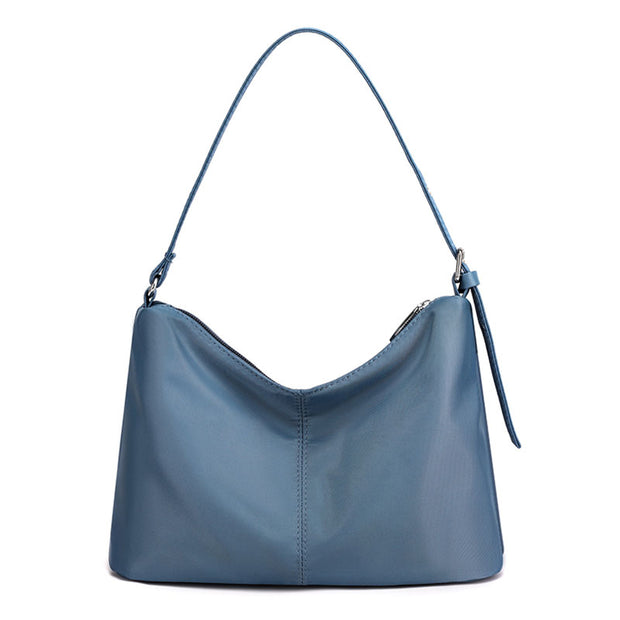 Elegant Simple Large-Capacity Nylon Shoulder Bag