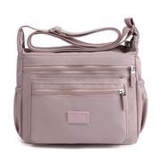 New Waterproof Nylon Bag Multi-Pocket Women's Crossbody Bag