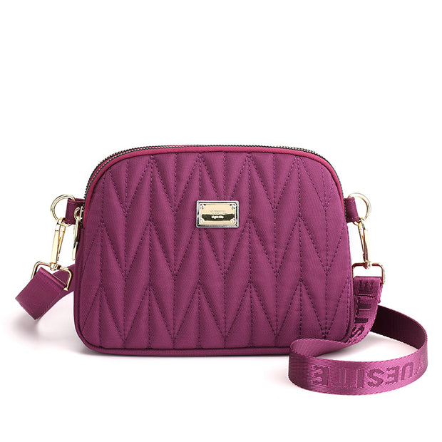 Fashionable Lightweight Multifunctional Nylon Crossbody Bag