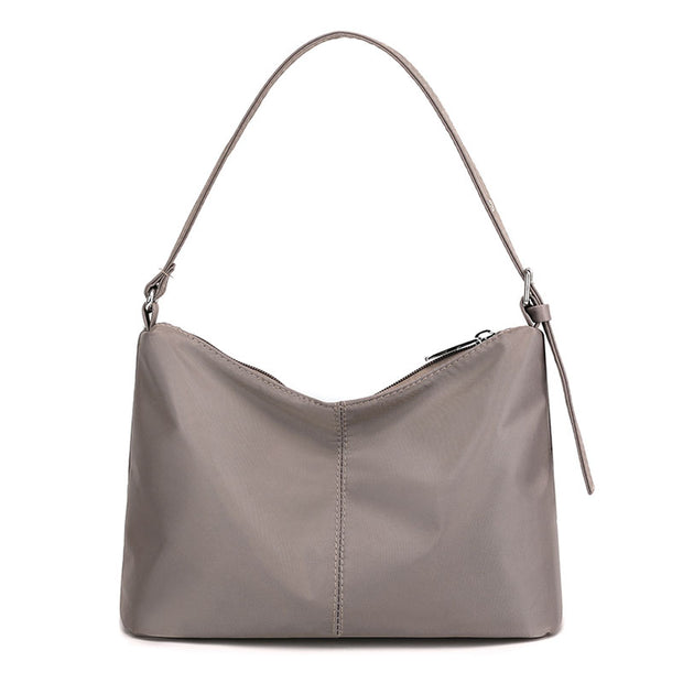 Elegant Simple Large-Capacity Nylon Shoulder Bag