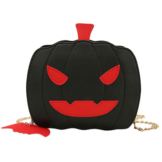 Halloween Funny Pumpkin Chain Bag