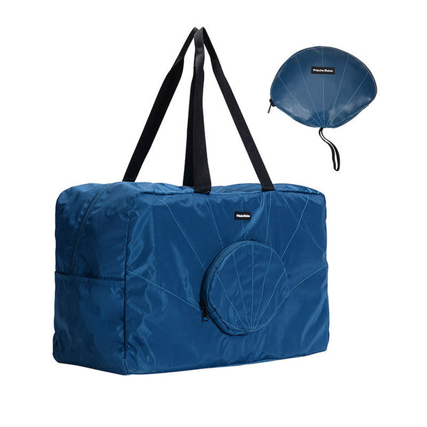 Women's Fashion Solid Waterproof Polyester Bags Large Capacity Zipper Travel Storage Bags - Marfuny