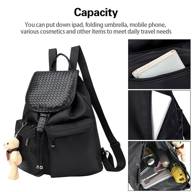 Niedlicher Bären-Multi-Pocket-Frauen-Rucksack