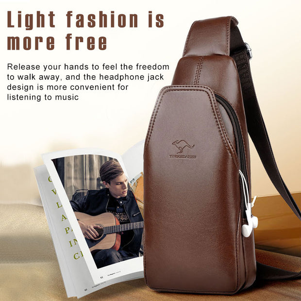 Exquisite tragbare Brusttasche für Herren