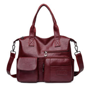 Vintage Casual Style Big Women's Shoulder Bags