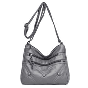 Fashion All-Match Messenger Bag aus Leder für Damen