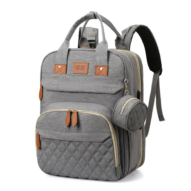 New Multifunction Nappy Bag with Portable Crib & Changing station 3 in 1