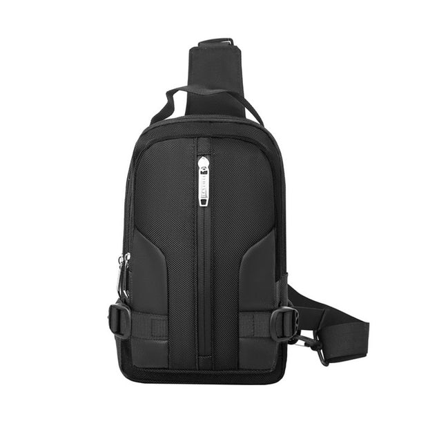 Wasserdichte Oxford-Brusttasche mit großer Kapazität für Herren