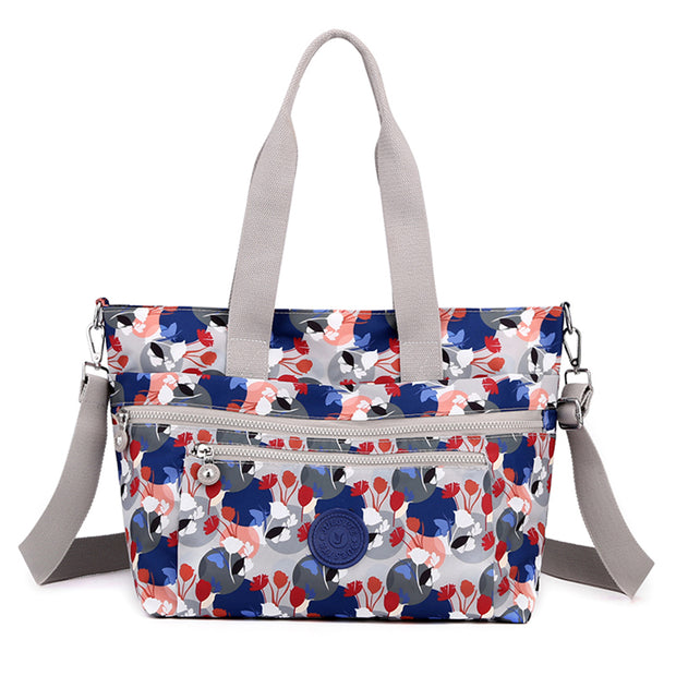 Newest Large Capacity Nylon Printing Women's Bag