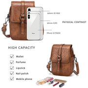 Multi-Functional Soft Leather Phone Bag - Marfuny
