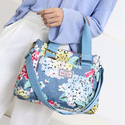 Women's Fashion Waterproof Nylon Bags Print Multifunctional Multi-pocket Zipper Handbag - Marfuny