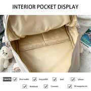 Cute Large Capacity Student Bag Nylon Backpacks