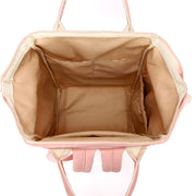Women's Fashion Waterproof Nylon Bags Patchwork Large Capacity Zipper Diaper Bags Backpack - Marfuny