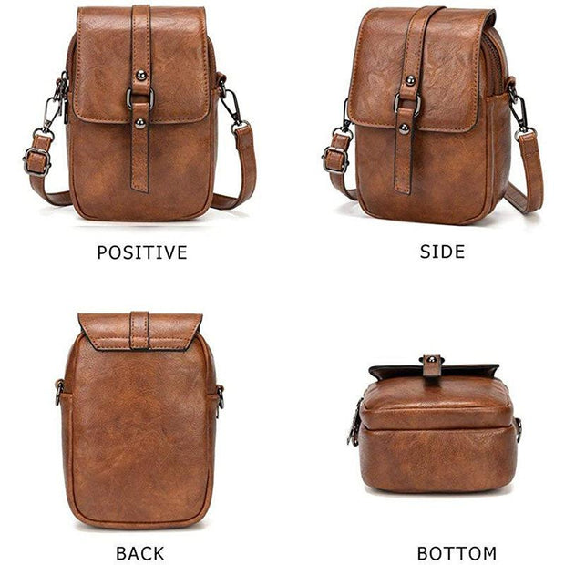 Multi-Functional Soft Leather Phone Bag - Marfuny