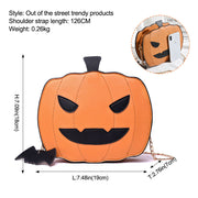 Halloween Funny Pumpkin Chain Bag