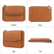 New RFID Anti-Theft Leather Ladies Coin Purse