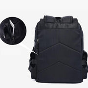 Fashion Solid Waterproof Polyester Bags Large Capacity Multifunctional Zipper Backpack - Marfuny