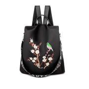 Marfuny 2021 Neue Stickerei Wasserdichter Multifunktions-Diebstahlrucksack