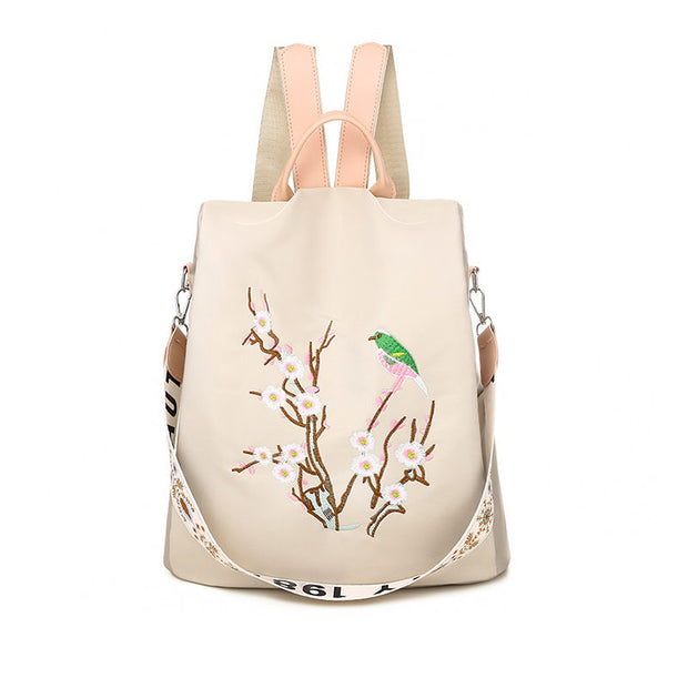 Marfuny 2021 Neue Stickerei Wasserdichter Multifunktions-Diebstahlrucksack