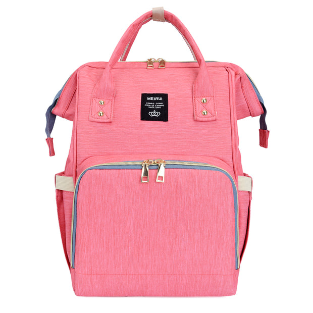 🔥🔥 2020 New Protable Crib Mummy Backpack Multifunction Travel Diaper Bags - Marfuny