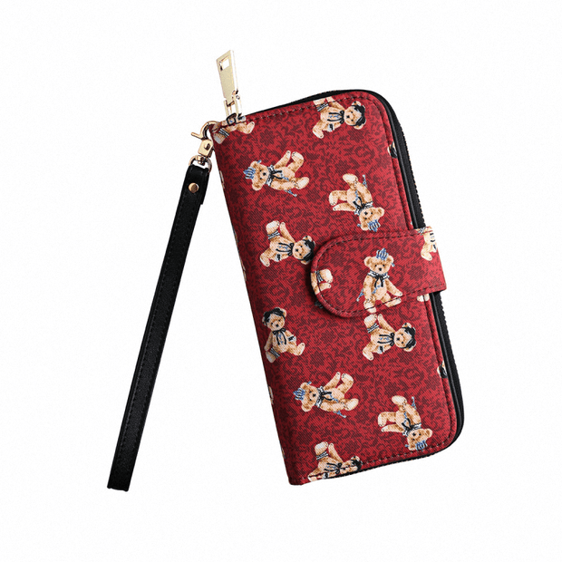 New Fashion Canvas Long Wallet