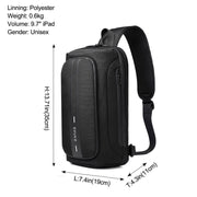 Waterproof Anti-Theft Lightweight Men's Chest Bag